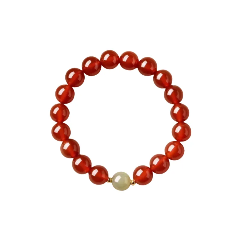 Jing Ruyu Agate Bracelets Unisex-0