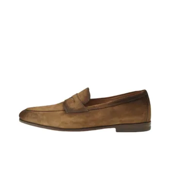 Santoni Suede Loafers