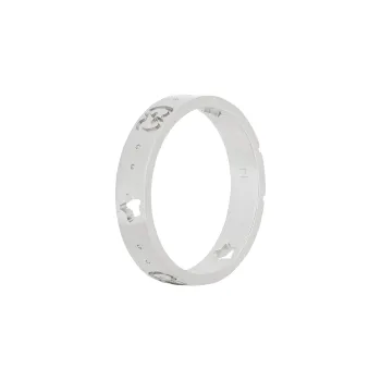 GUCCI 18K White Gold Rings Unisex