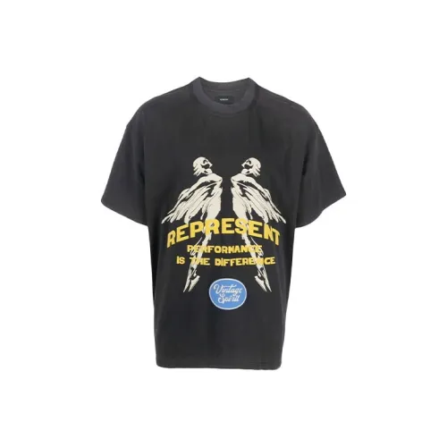 REPRESENT T Shirts Men Dark Gray
