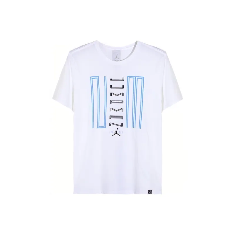 Jordan T Shirts Men White-0