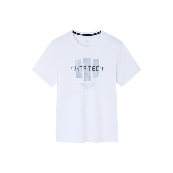 Anta Variety Training Collection T Shirt Men's Pure White-0