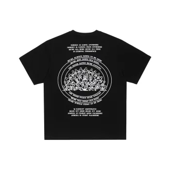 Phew Straight T-Shirt Unisex Black