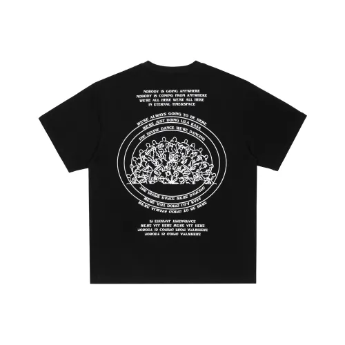 Phew Straight T-Shirt Unisex Black