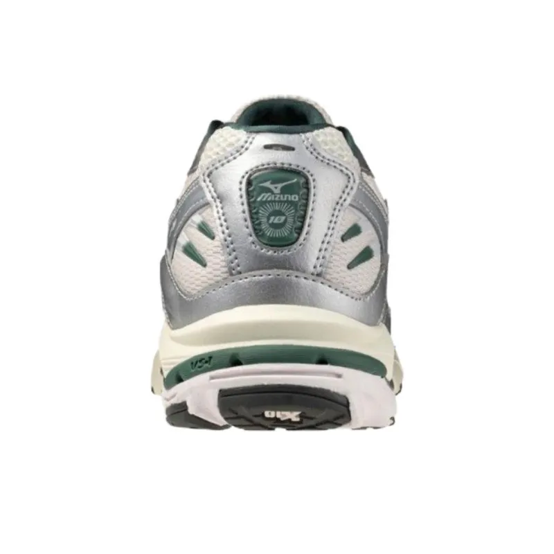 Mizuno Wave Rider 10 White Slate Bistro Green-3