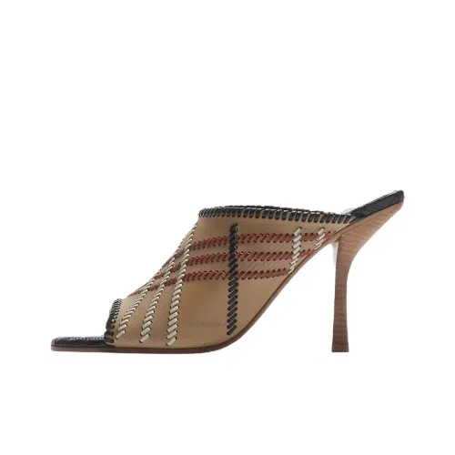 Burberry Slide Slippers Women's Brown