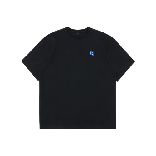 ADER ERROR Tetris appliqué Cotton T shirt