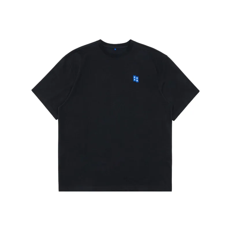 ADER ERROR Tetris appliqué Cotton T shirt-0