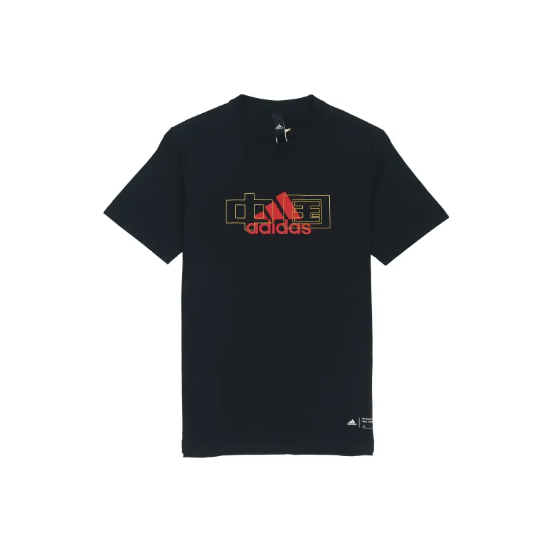Adidas T Shirts Unisex Black-0