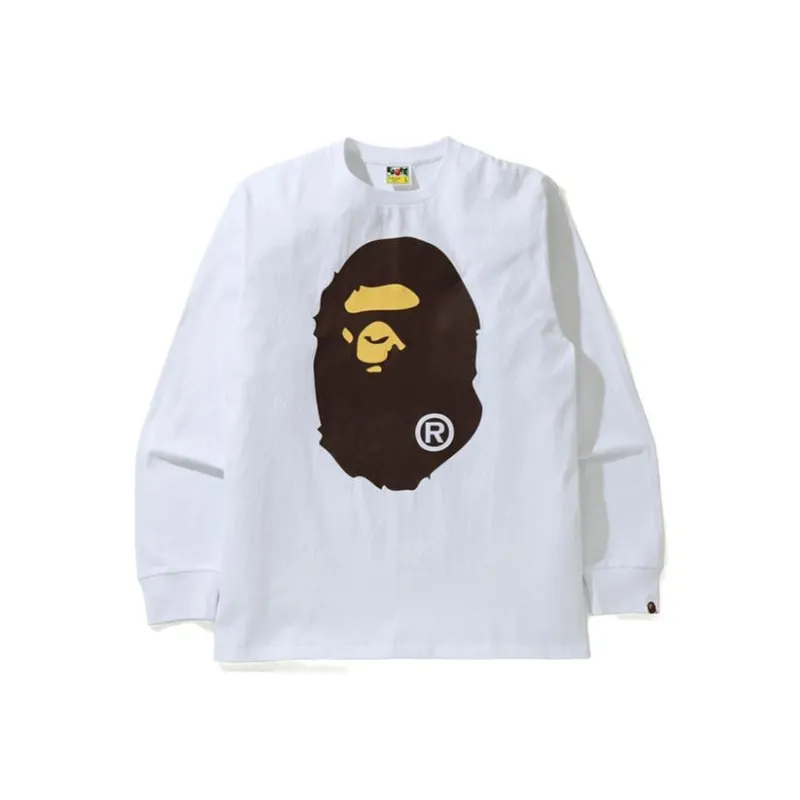Bape Big Ape Head L/S Tee Tee-3