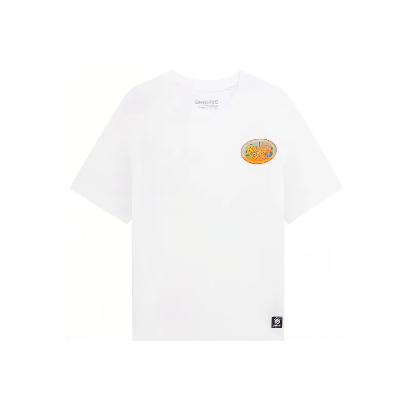 LiNing Badfive T Shirt Men's Basic White-0