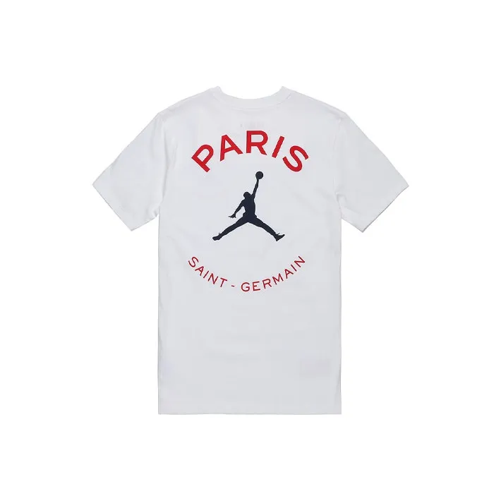 JORDAN Paris Saint Germain Logo T Shirt-0