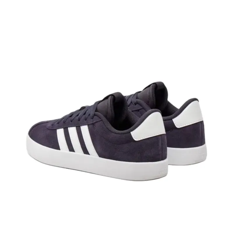 Adidas VL COURT 3.0 Anti Slip Wear Resistant Low Top Skateboard Shoes Women's Black White-2