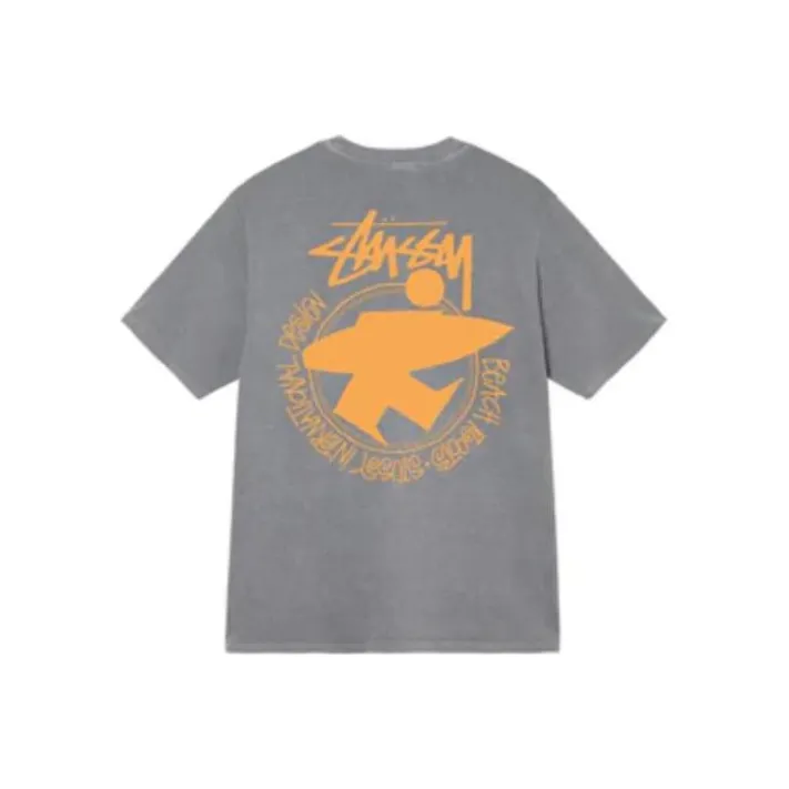 Stussy Beach Roots Pigment Dyed Tee-7