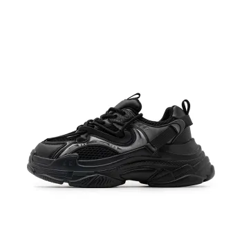 Snow Know The Answer SKTA Durable Breathable Lightweight Low Top Couple Chunky Sneakers Unisex