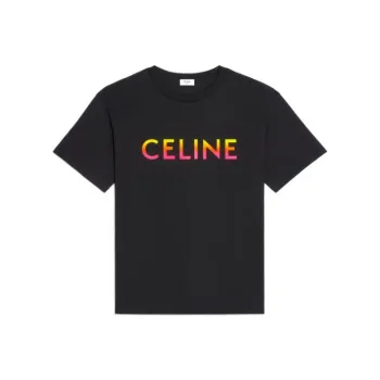 CELINE T Shirts Men Black