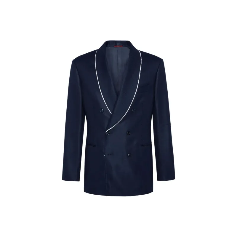 Brunello Cucinelli Shawl lapel Suit Jacket-0