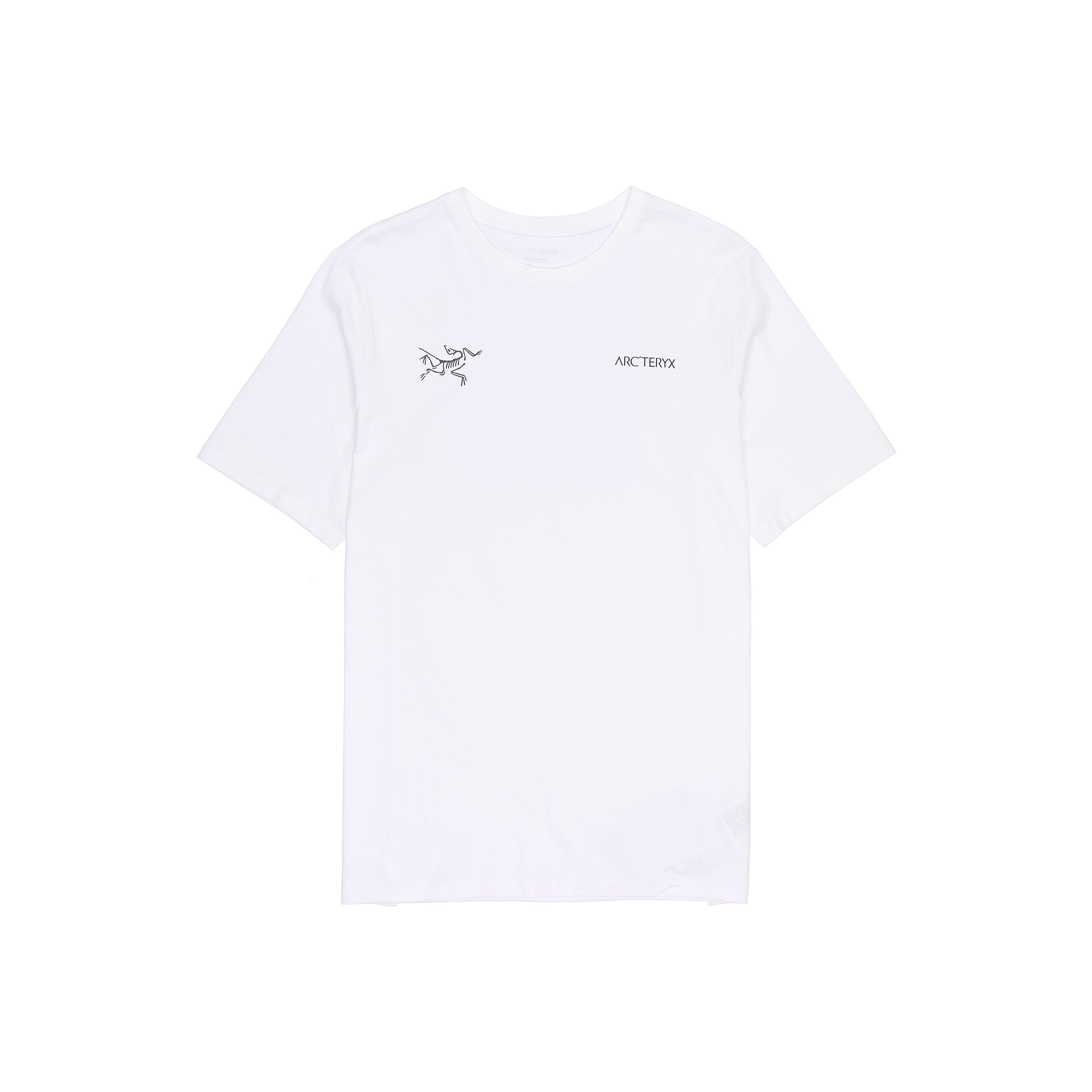 Arcteryx Men's Split SS Logo Print Retro T-shirt - POIZON