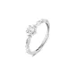 Single Ring Women's[S999 Fine Silver]