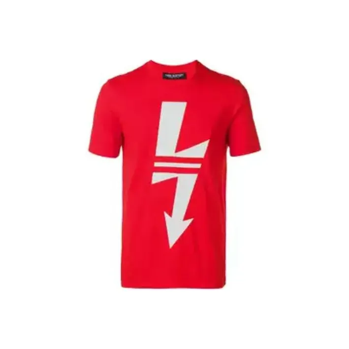 Neil Barrett T Shirts Men Red-0