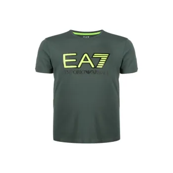 EMPORIO ARMANI EA7 T Shirts Men Army Green