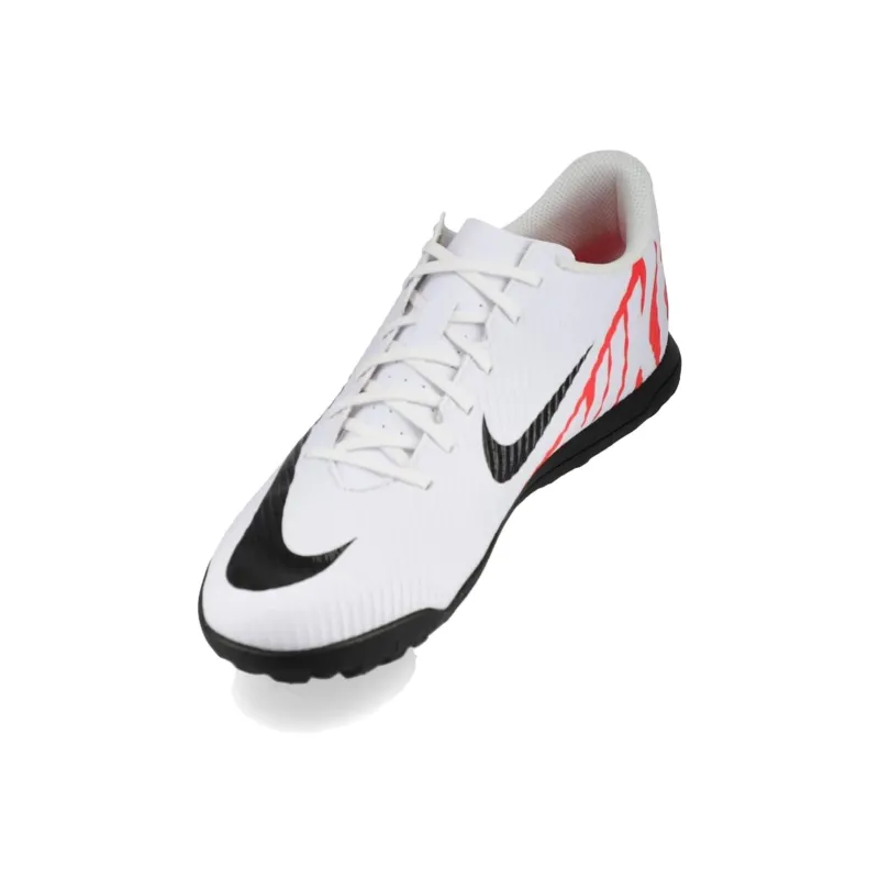 Nike Mercurial Vapor 15 Club TF Rubber Broken Studs Anti Slip Wear Resistant Soccer Shoes Unisex White-2