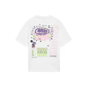 LiNing Badfive T Shirt Men's Basic White
