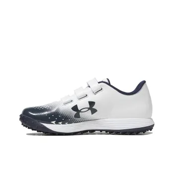 Under Armour Extreme 2.0 Low Top Upper Height Baseball Shoes Men's White Blue