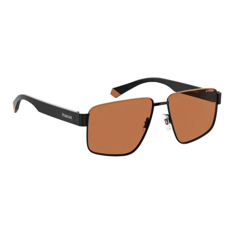Polaroid Irregular Shape Sunglasses Unisex Black-2
