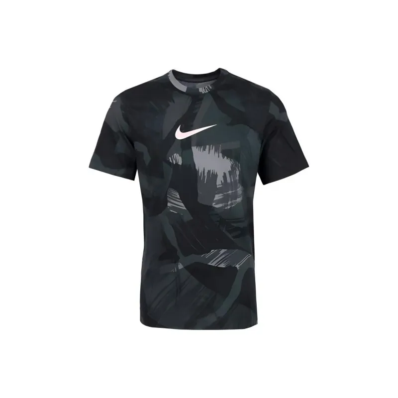 Nike T Shirts Men Camouflage-0