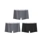 M1746-F Set-Sports Boxer-Dark Gray+Dark Gray+Black (3 Pack)