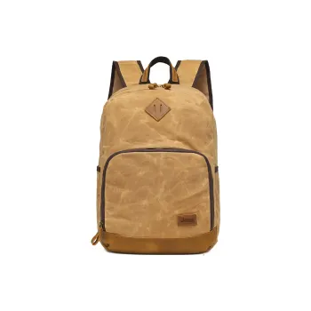Jeep Batik Canvas Large Capacity Laptop Bag For Students And Travelers Regular Unisex Khaki/Army Green/Gray