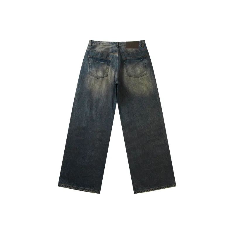 Maserati Jeans Unisex Vintage Blue-1