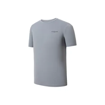 Erke Moisture Wicking Series T-Shirts Men Crab Shell Gray