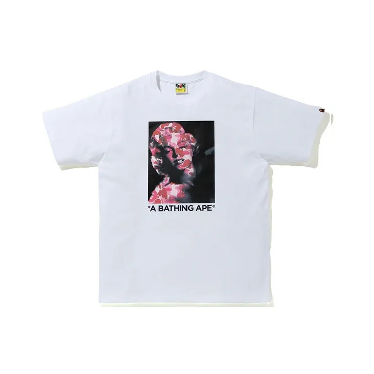 Bape A BATHING APE X Marilyn Monroe Portrait Tee-1
