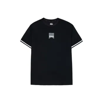 Erke Jianghu Series T-Shirts Men Jet Black