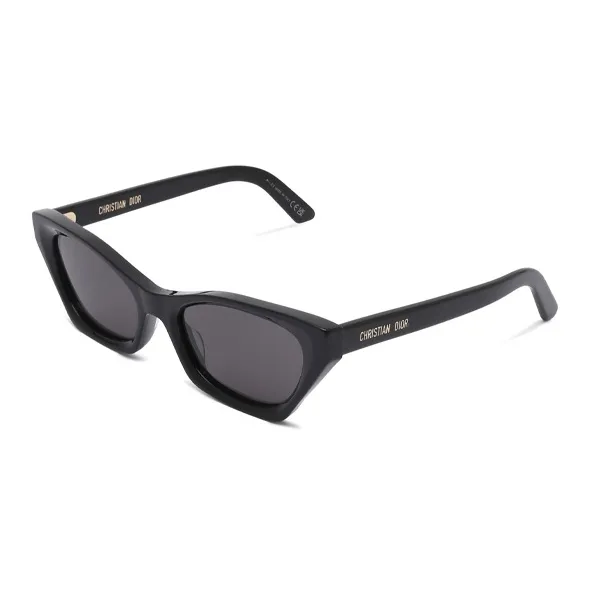 DIOR Acetate Cat Eye Sunglasses Women's Black-0