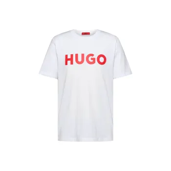 HUGO BOSS Logo Printed Regular Fit T Shirt