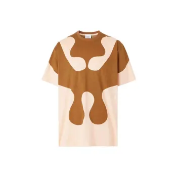 Burberry Abstract Print T Shirt