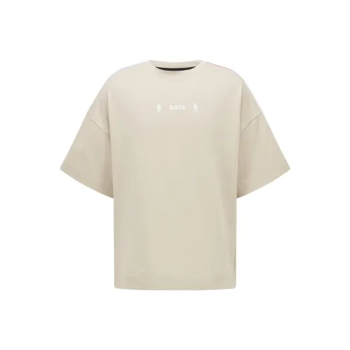 Nba X HUGO BOSS HUGO BOSS X NBA T-Shirts Men Light Beige