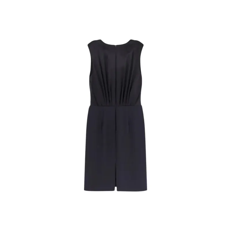 MaxMara V Neck Sleeveless Dress-1