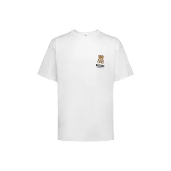 MOSCHINO SS21 T Shirt Men's White