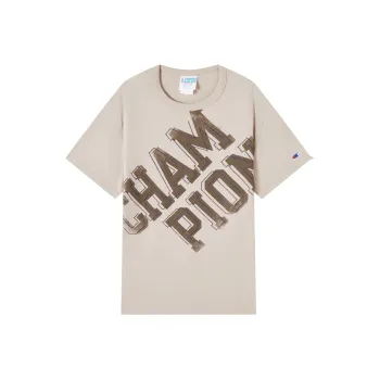 Champion T Shirt Unisex Light Khaki
