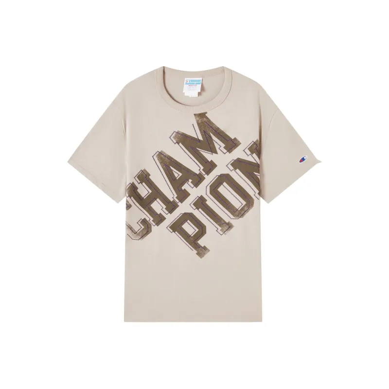 Champion T Shirt Unisex Light Khaki-0