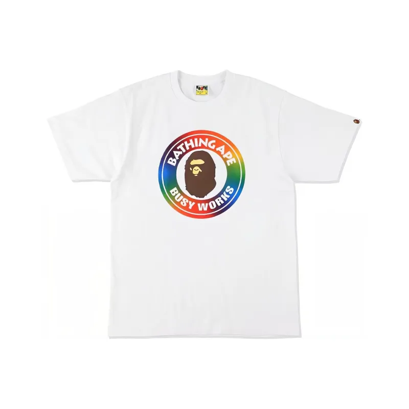 Bape Rainbow Busy Works Tee-2