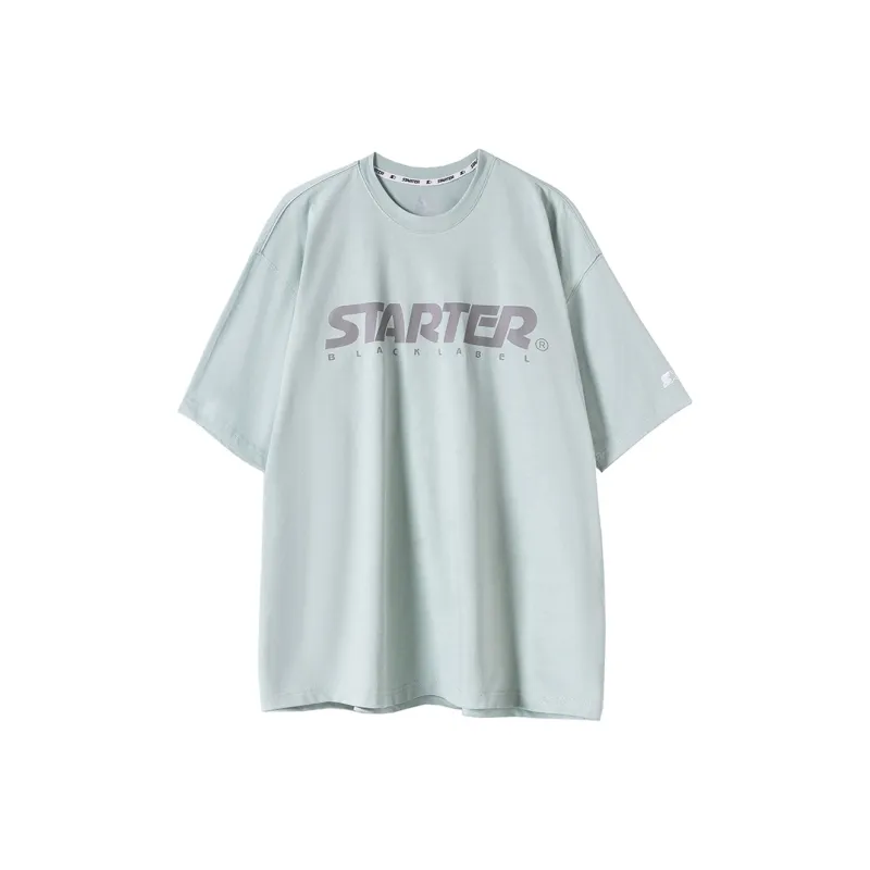 STARTER Drop Shoulder Sleeve T Shirt Unisex-12