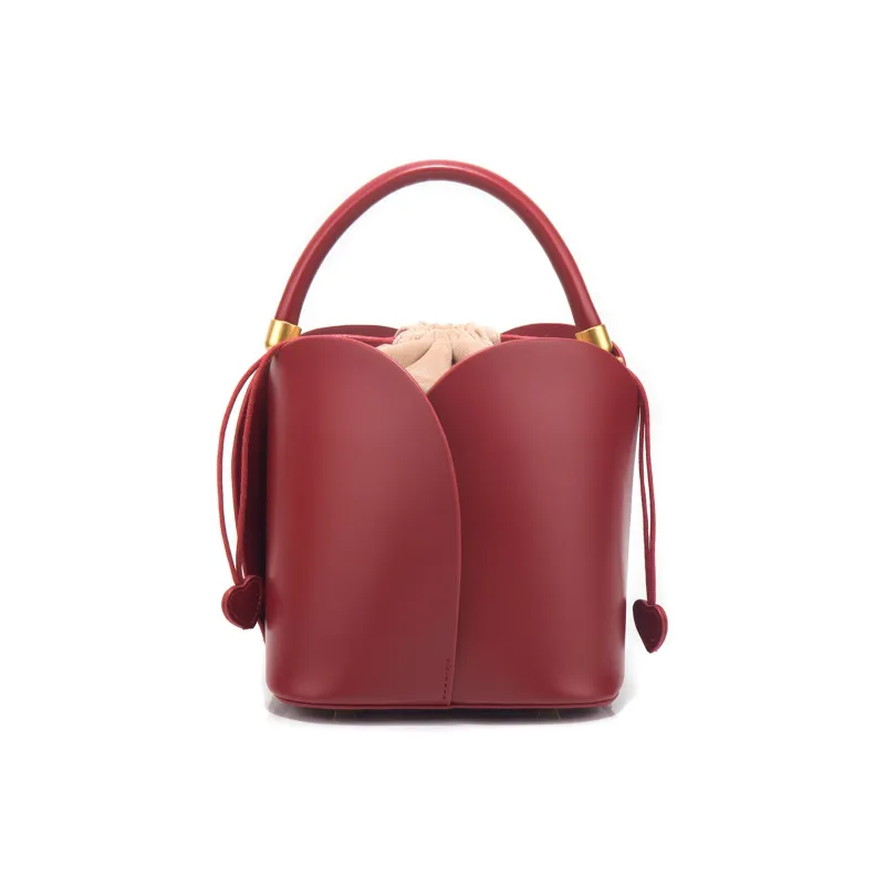 Worm's Home Pu Crossbody Bag, Handbag, Shoulder Bag Regular Women's Burgundy/Dark Brown-3