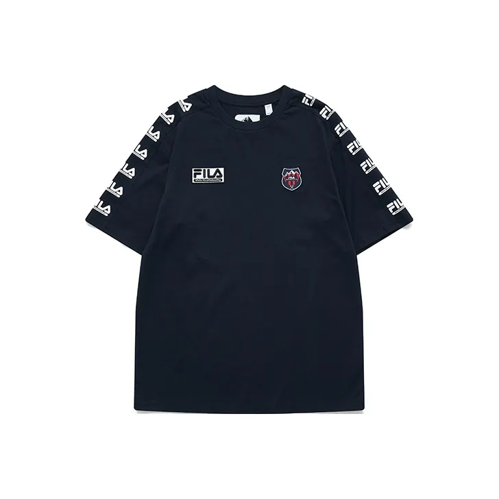FILA FUSION x White Mountaineering T Shirt Men's Legend Blue-0