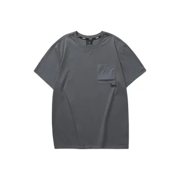 Skechers T Shirts Men Gray/02CF