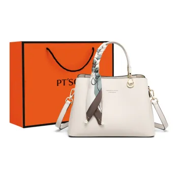 PT'SON Cow Leather Shoulder Bags Handbags Regular Women's Multicolor